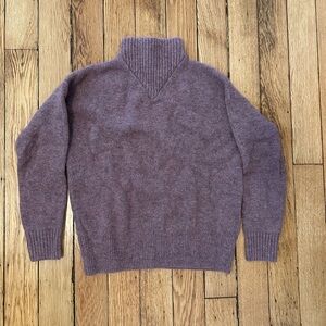 Madewell Mauve mockneck Sweater
